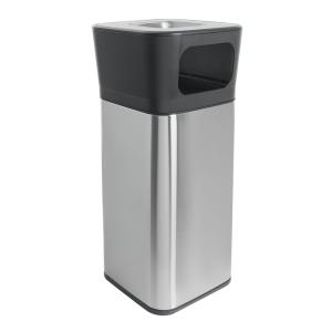 Урна уличная квадратная, пепельница, JAH-3223, 30л (58910230012) распродажа